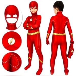 Flash Halloween Superhero Costume Teenage Boy Size Large